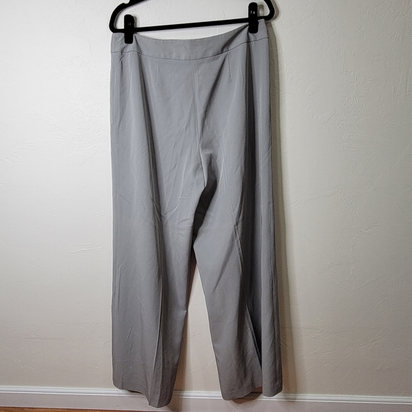 Vintage Metrostyle Grey Pleated & Tucked Slacks - Picture 6 of 8
